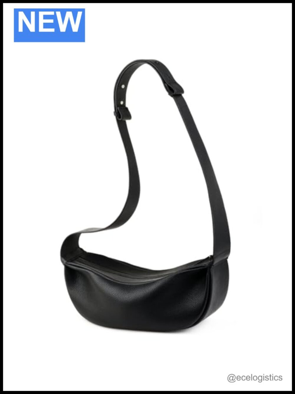 Genuine Leather Sling Bag Crossbody Hobo Women's Adjustable Strap